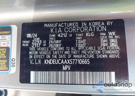 2025 Kia Seltos S from USA, damaged, VIN KNDEUCAAXS7710665